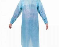 Quality Soft Spp Disposable Plastic Gowns , Polypropylene Coveralls Eco - Friendly wholesale