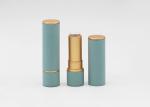 Color Spraying Cylindrical Hot Stamping Lipstick Tubes Bulk
