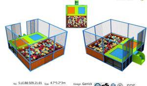Quality China Small Suze 24M2 Indoor Exercise Trampoline for Fitness/ Amusenment Trampoline Park for Commercial wholesale