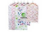 Stamping Foldable Suit Travel Bag , Translucence Waterproof Clothes Bag