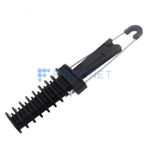 Quality Introducing Cable Clamps for FTTH Fiber Suspension Dead End Nylon Optic Anchor Clamp 10 wholesale