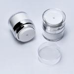 30ml 50ml Refillable Luxury Airless Pump Jar For Cream Foundation