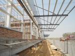 High Rise Steel Shed Construction Building With Sandwich Panel Wall Type