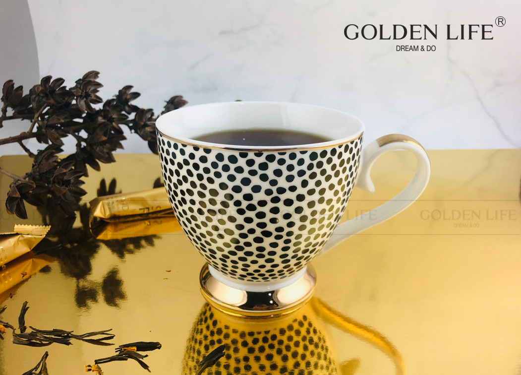 2020 New Design Ceramic New Bone China Custom Coffee Mugs For Gift