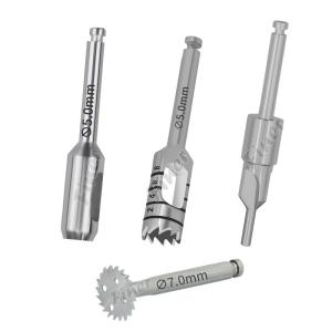 Quality Soft Tissue Cutter Depth Marked Trephine Drill Cutting Dental Implant Surgical Drill wholesale