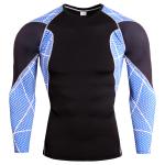 Long Sleeve Screen Printing Rash Guards Excellent Elasticity Double Stitched