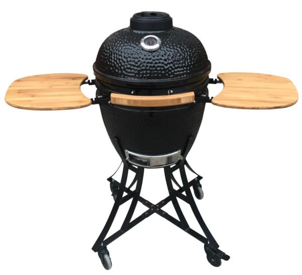 18inch Iron ceramic grill, ceramic BBQ, ceramic kamado, ceramic egg grill,