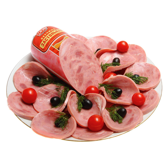 Food Grade Sterilizable Custom Print Plastic Sausage Casings For Mortadella