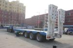 137500 to 26000*2500to2550 height Lowbed Semi Trailer with Light Trailer Steel