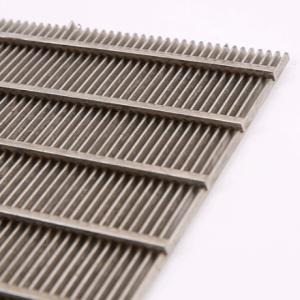 Quality Stainless Steel Wedge Wire Screen Panel Johnson Type For Mining Industry wholesale