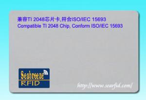 Quality Compatible TI 2048 Chip Card, Conform ISO/IEC 15693 wholesale