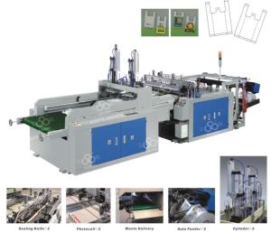 Quality Vest / T-Shirt Garbage Bag Making Equipment Computer Control wholesale