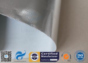 Quality 0.43mm Reflective Aluminium Foil Fabric Fibreglass 3732 480g/M2 wholesale