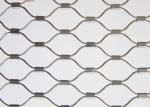 Balustrade Flexible Stainless Steel Cable Netting Anti Corrosion Customized