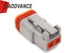 DT Series Deutsch Automotive Connectors / Deutsch 2 Pin Connector DT06-2S AT06