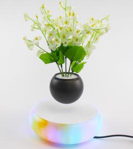Quality colorful led light magnetic levitation air bonsai plant pot tree succulent wholesale