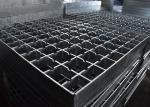 Hot Dipped 30 X 3mm Galvanized Steel Grating Silver Color