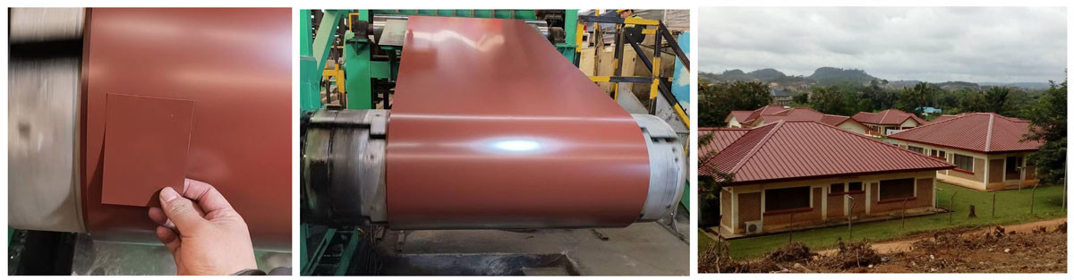 EN 10346 Ral 5005 Ppgi Galvanized Steel Coil Prepainted Color Coated