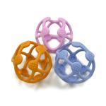 Food Grade Soft BPA Free Silicone Teething Ball Customized Color