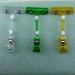Special offer sales transparent shelves clip to POP advertising price tag clip