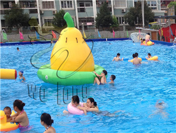 popular Inflatable Water Sport, PVC inflatable Pear Scopperil