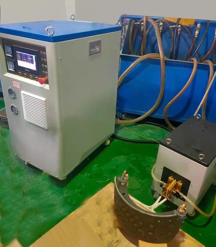 100KW High Frequency Induction Heater SGS Induction Quenching Machine For Gear