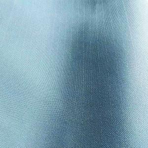 Anti Static Functional Fabrics Polyester Weave White Yarn 150Dx200D 112*56 120gsm