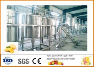 Quality Turnkey ss304 Mango Puree Paste Processing Line CFM-S-09 ISO9001 Certification wholesale