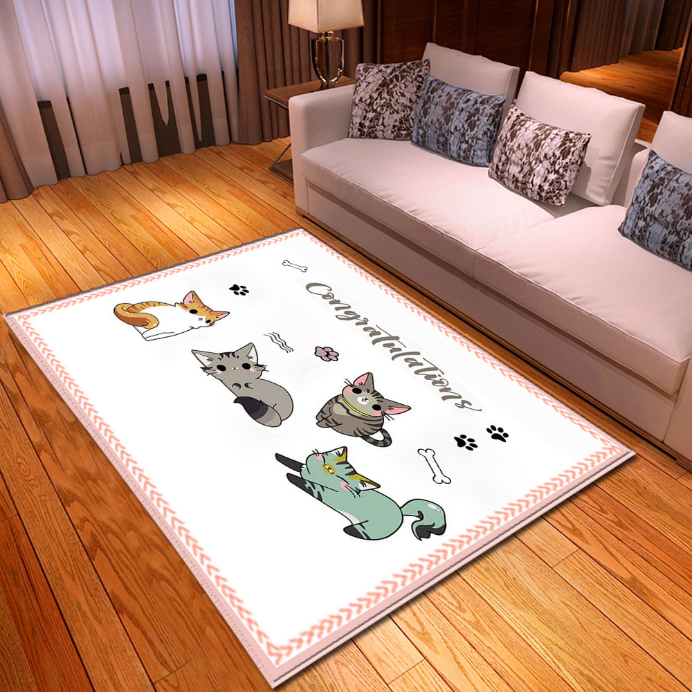 European style living room, carpet, bedroom, restaurant, map, table size, logo, packaging, customizable