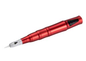 Quality Profession Fireball Red Permanent Makeup Tattoo Machine Lip Eyebrow Microblading Rechargeable Wireless wholesale