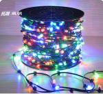 Wholesale Christmas holiday Waterproof IP65 black string 100m 666 led ultra thin