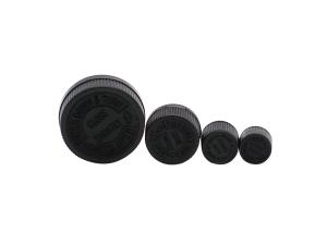 Quality Ribbed Closure 28mm Child Resistant Caps BPA Free For Personal Care wholesale