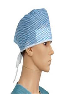 Quality Polypropylene Disposable Head Covers / Disposable Surgical Caps With Tie On wholesale