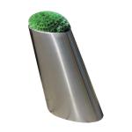 Steel silver mirror chrome flower pot for decorate