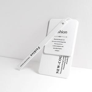 Quality 960MHz ISO18000 Personalized Hang Tags Paper 480bit Cloth Shirt wholesale