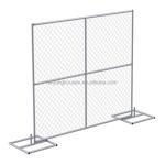 Construction Site Safety in America Hot Dipped Galvanized 6x12 Temporary Fence