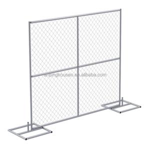 Quality Low Carbon Steel Canada Portable Removable Temporary Fence Panel for Building Fencing wholesale