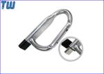 Promotion Safety Carabiner 8GB Pen Drive Disk Device Without Lock