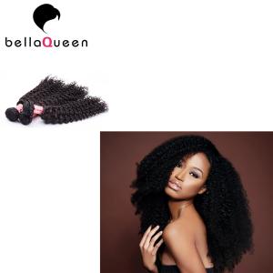 Quality Real Tangle Free Mongolian Hair Extensions Natural Curly Human Hair Weave wholesale