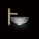 Glass Vessel Bowl Type Wash Basin For Commercial Scratch Resistant