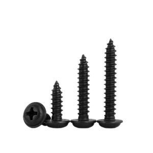 Quality Stainless steel DIN7981 Phillips cross pan head self-tapping screw for wood metal wholesale