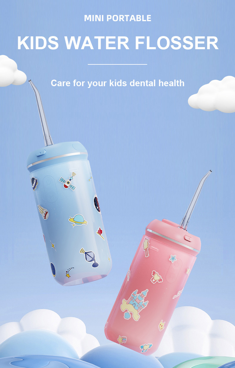 Mini Kids Portable Travel Household Oral Irrigator For Teeth Cleaning 4 working modes