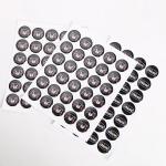 Clear Epoxy Resin Dome Stickers Gel Decals For Epoxy Floors Tumblers