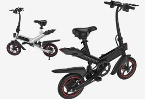 Quality Multi Functional Portable Folding Electric Bike 12 Inches 2 Wheels Ergonomics Design wholesale
