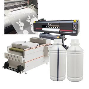 China DTF UV Textile Digital Printing Inks PET Film Transfer Ink For Epson DX5 5113 L1800 L805 on sale