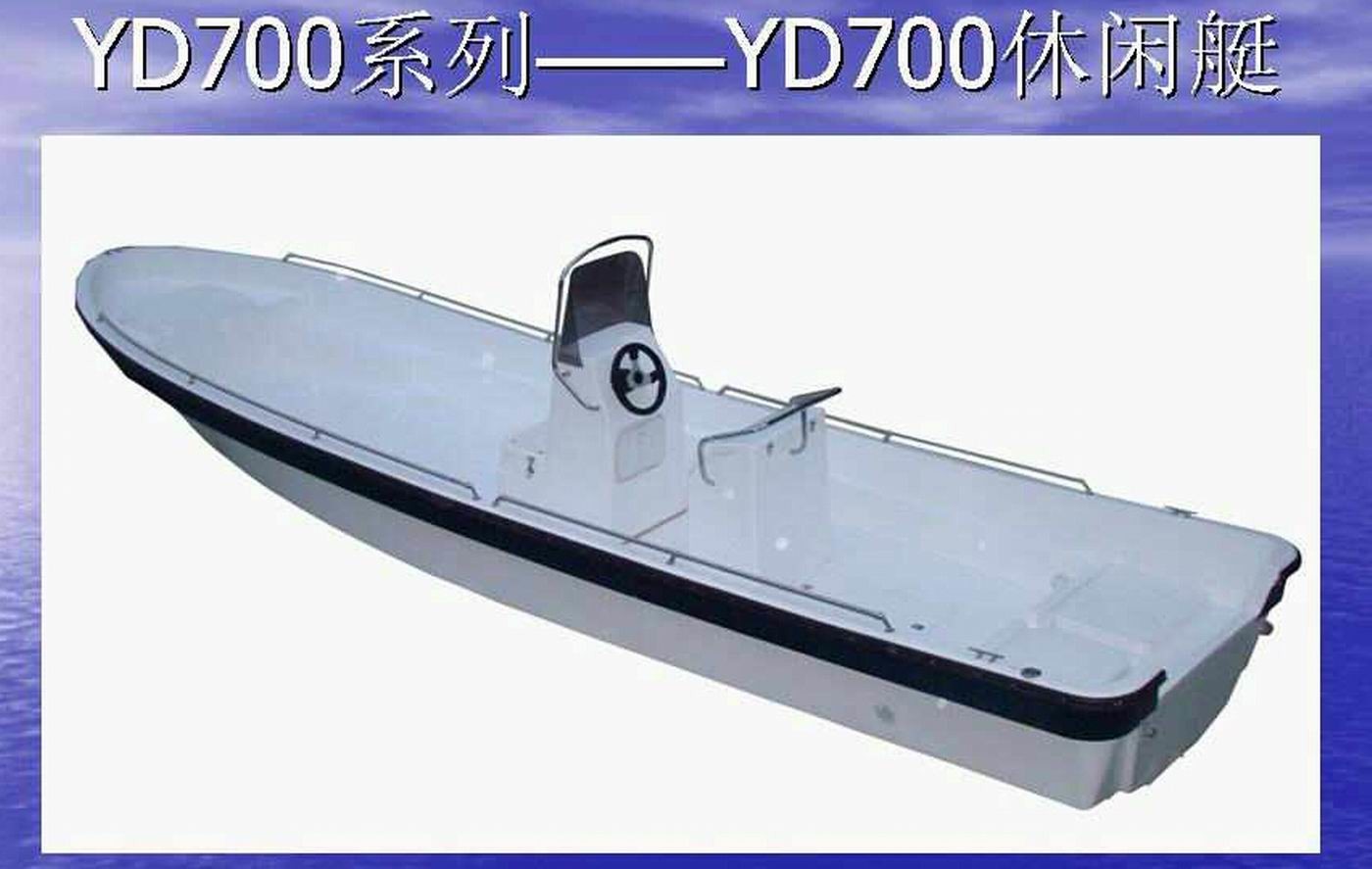 Power Save Long Range Fishing Boats Color Customized 7m 100% Hand - Laid