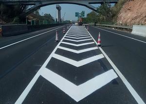 Quality Thermoplastic 25% Glass Beads Hot Melt White Road Marking Paint wholesale