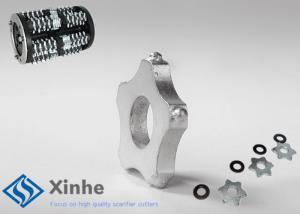 Quality 5 Pt Tungsten Edco Concrete Scarifier Flail Cutters On Concrete Floor Planers wholesale