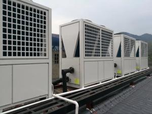 Quality Air Source EVI Heat Pump / Low Temp Classic Heat Pumps 72 Kw High COP For Hot Water wholesale
