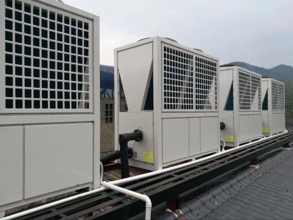 Air Source EVI Heat Pump / Low Temp Classic Heat Pumps 72 Kw High COP For Hot